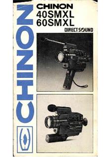 Chinon 40 manual. Camera Instructions.